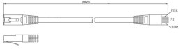 PATCHCORD KAT6 FTP 2M BIAŁY