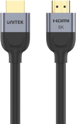 Unitek Kabel HDMI 2.1 8K 60Hz, czarny, 1,5m