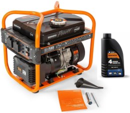 ZESTAW AGREGAT PRĄDOTWÓRCZY INWERTOROWY DAEWOO GDA 2500i 2.0kW + GENERATOR OIL SAE 10W-30 DWO 600