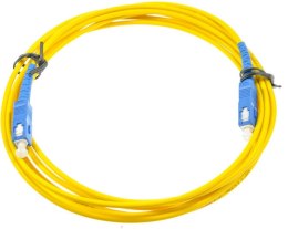 PATCHCORD ŚWIATŁOWODOWY SM SC/UPC-SC/UPC SIMPLEX 3m