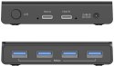 Unitek Przełącznik KVM 4x USB-A 5Gbps aktywny H1310A