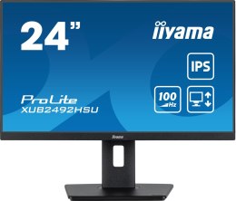 Monitor LED IIYAMA XUB2492HSU-B6 24 cale IPS HDMI DP USB 0,4ms 100Hz