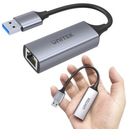 Adapter Unitek U1309A przejściówka USB-A 3.1 Gen1 RJ45 1000Mbps