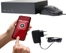 Rejestrator 5w1 Hilook by Hikvision 4 kanałowy 2MP SSD-DVR-2MP