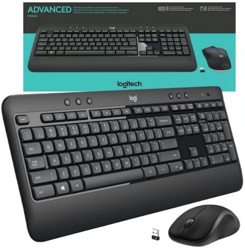 Zestaw bezprzewodowy Logitech MK540 Advanced czarny Zestaw bezprzewodowy Logitech MK540 Advanced czarny