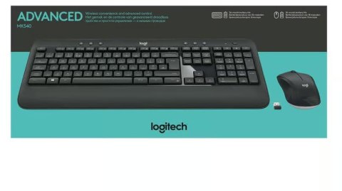 Zestaw bezprzewodowy Logitech MK540 Advanced czarny Zestaw bezprzewodowy Logitech MK540 Advanced czarny